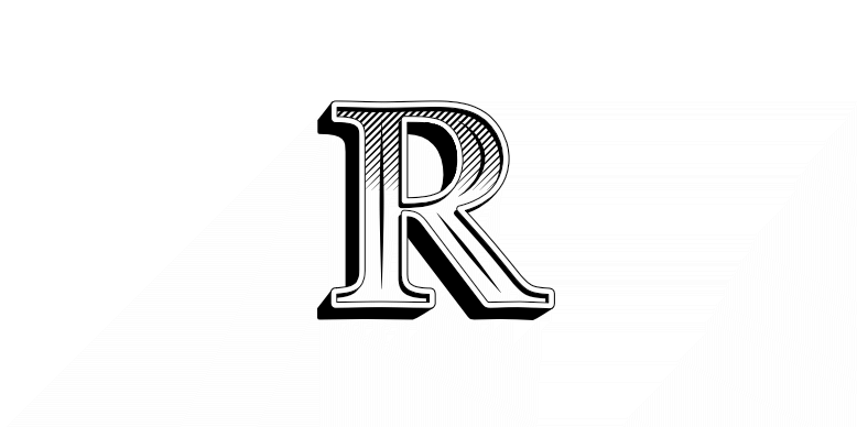 A letter R