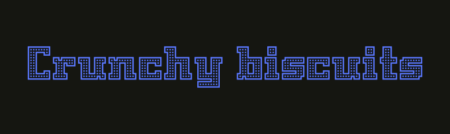 Font design – sample